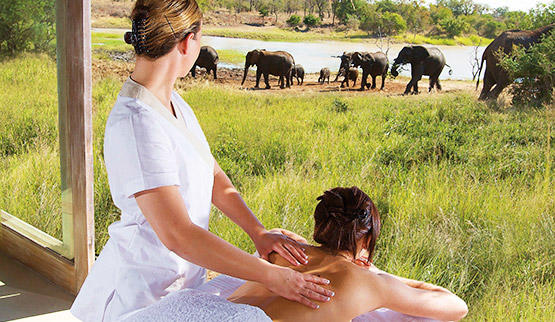 Safari spa at Kapama Wellness Spa.